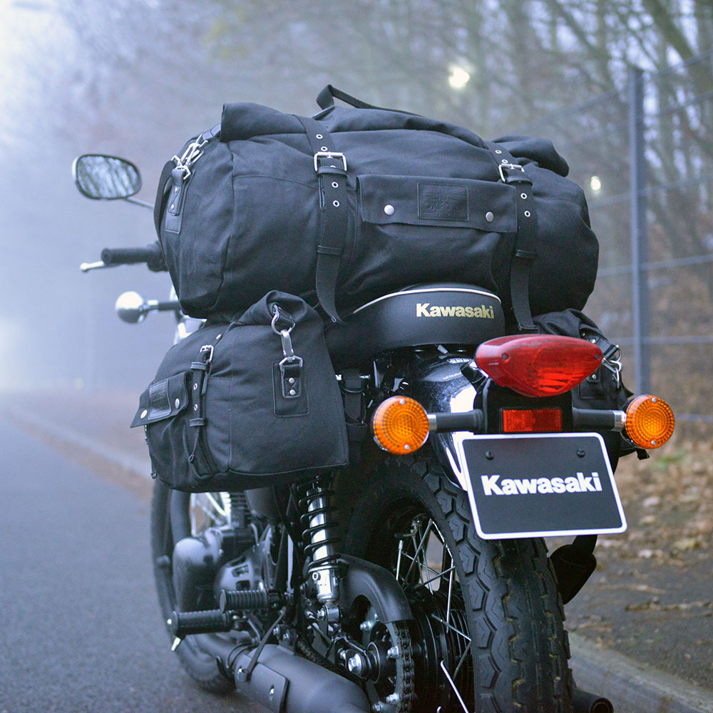 Oxford Heritage Panniers black 40L MC UTSTYR